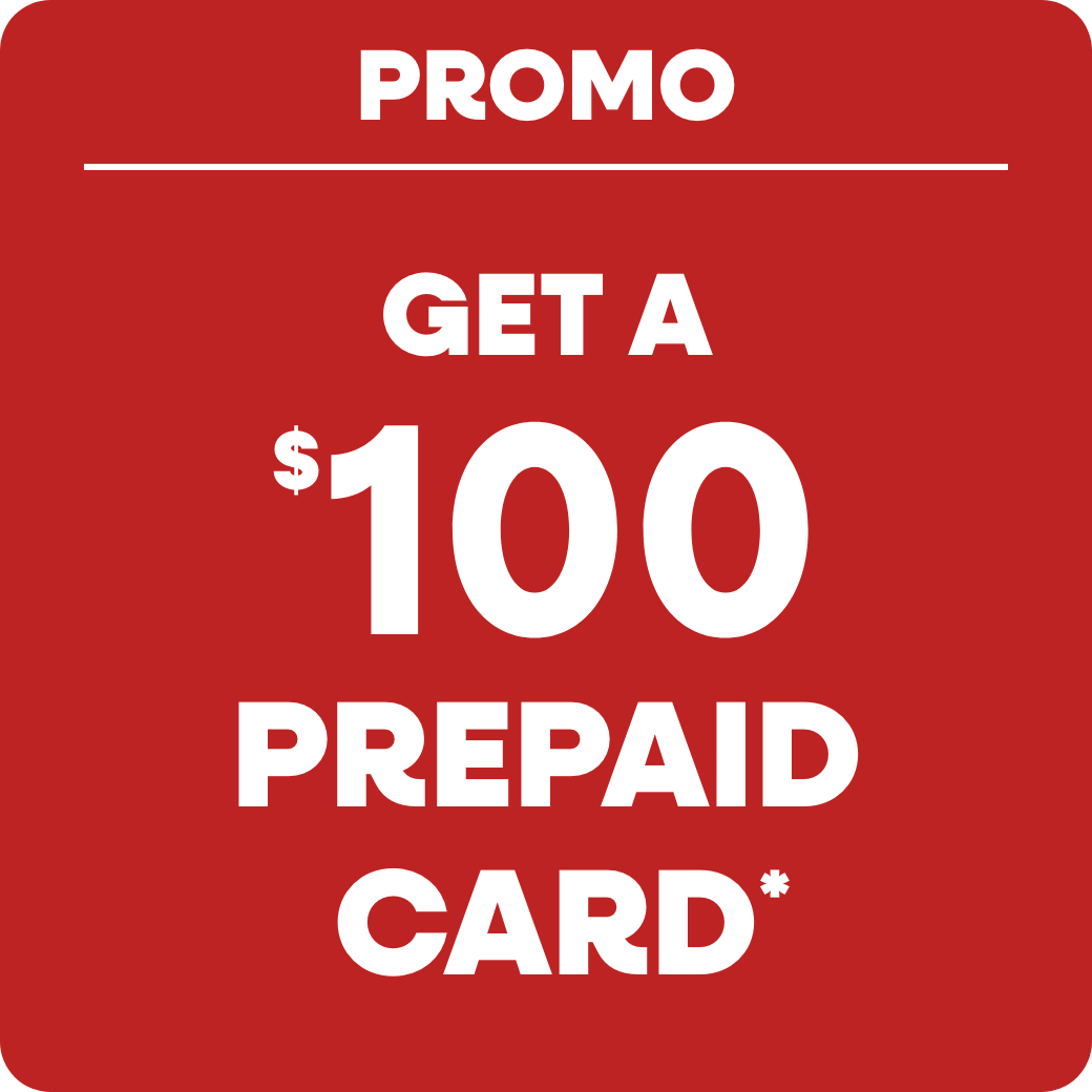 Get a $100 prepaid card