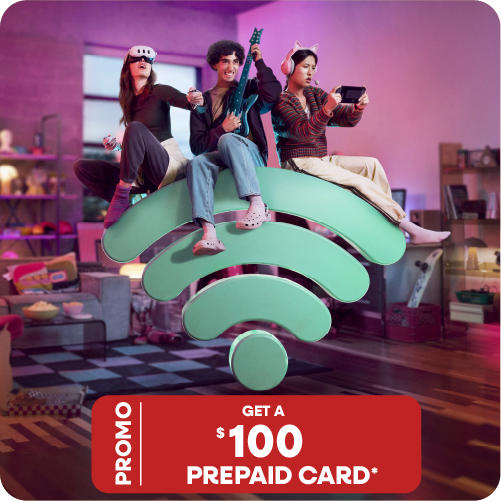 Get a $100 prepaid card